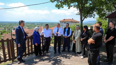 TBMM heyeti Düzce'de Konuralp Antik Kenti'ni inceledi