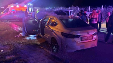 Tekirdağ'da Kaf Kafaya Kaza: 4 Yaralı