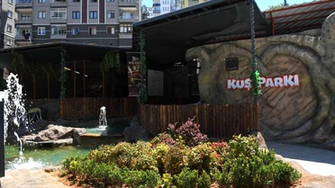 Trabzon'da kuş parkı ilgi çekiyor