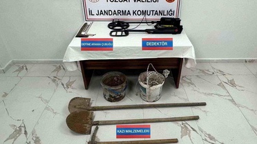 Yerköy'de Kaçak Kazı Operasyonu