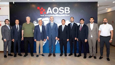 Ukrayna Büyükelçisi AOSB'yi Ziyaret Etti