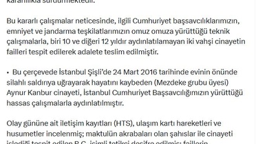 İki Cinayet Aydınlatıldı