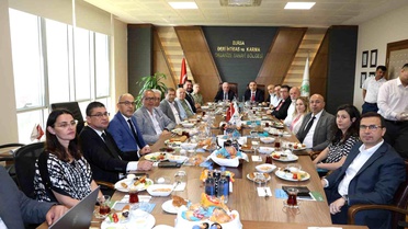 Başkan Şadi Özdemir sanayicilerle buluştu