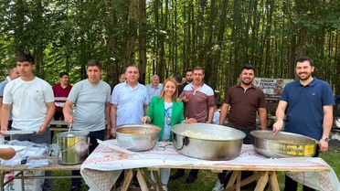 Bilecik'te yağmur ve şükür duası yapıldı
