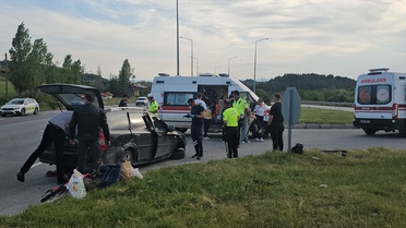 Çorum'da Kaza: 4 Yaralı