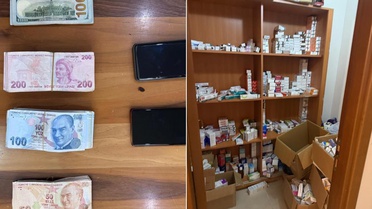 Sahte doktor kıskıvrak yakalandı! Evinden balya balya para çıktı