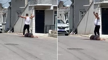 Eşini sokak ortasında bıçakla katleden şüpheli tutuklandı