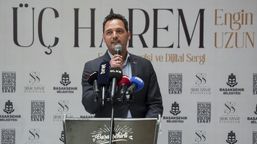 Engin Uzun'un 'Üç Harem' Sergisi Başakşehir'de Açıldı