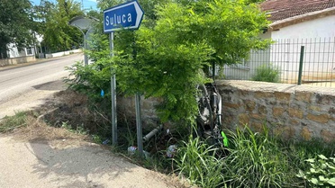 Edirne'de Motosiklet Kazası: Sürücü Yaralı