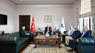 Vali Turan, İş Dünyası ile İstişarede Bulundu