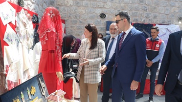 Küre'de Yıl Sonu Sergisi Açıldı