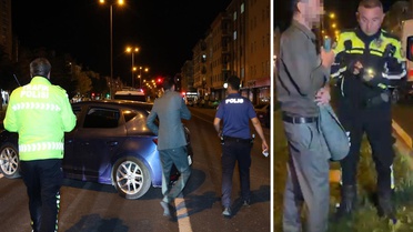 5'inci kez alkollü direksiyon başına geçen sürücü kaza yapınca suçu başkasına attı
