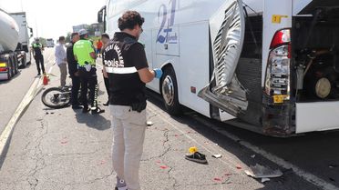 Motosiklet Otobüse Çarptı: Sürücü Hayatını Kaybetti