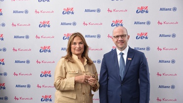 Allianz’ın 3 milyon euro’ya varan desteğiyle Koruncukköy Bolluca’da inşa edilen kız öğrenci yurdu kapılarını açtı