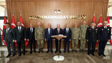 Bakan Güler, Kahramanmaraş Valiliği'ni Ziyaret Etti