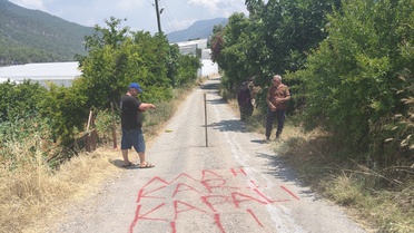 Mersin'de Yol Mahkeme Kararıyla Kapandı