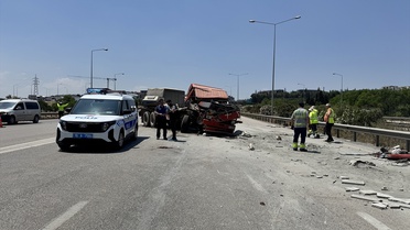 Bursa'da Feci Kaza: Kamyon Sürücüsü Hayatını Kaybetti