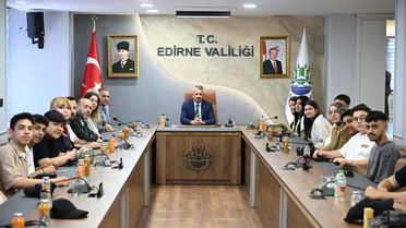 Edirne'de Ziyaretler Gerçekleşti