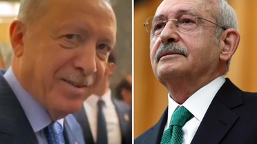 Erdoğan'dan kadın gazeteciye: Yavaş, ayakkabıyı önce kurtar