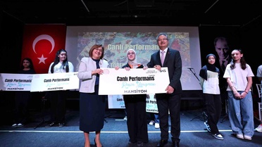 Gaziantep'te genç yeteneklere ödül