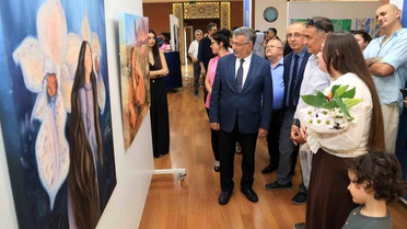 BUÜ Resim Bölümü Mezuniyet Sergisi Açıldı