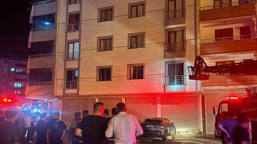 Giresun'da Ev Yangını
