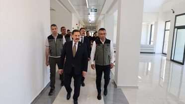Vali Masatlı, Yeni Orman Bölge Müdürlüğü Binasını İnceledi