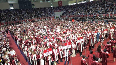 Hitit Üniversitesi'nde mezuniyet coşkusu