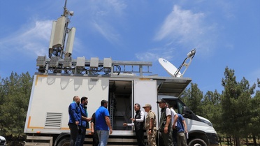 Kilis'te orman yangını tatbikatı