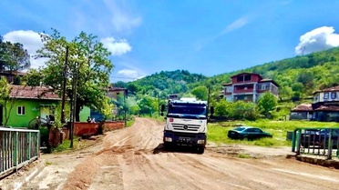 Sinop'ta Yol ve Altyapı Çalışmaları Devam Ediyor
