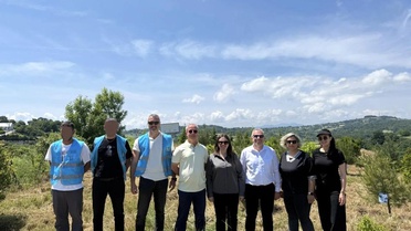 Sinop'ta Ceza İnfaz Personeli Günü'nde Fidan Dikimi
