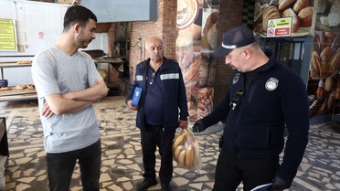 Sivas'ta Fırın Denetimi Yapıldı