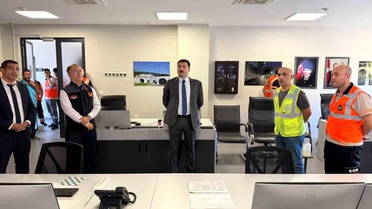 Troya Tüneli'nde trafik kazası tatbikatı