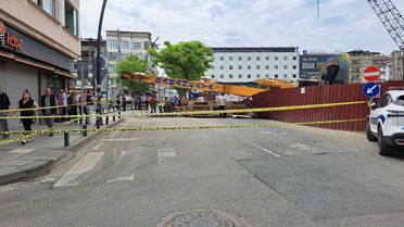 Vinç Devrildi, Trafik Felç Oldu