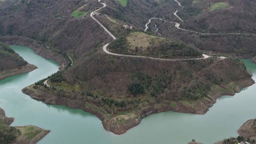 Kocaeli'nin içme suyu kaynağı Yuvacık Barajı'nda yüz güldüren doluluk