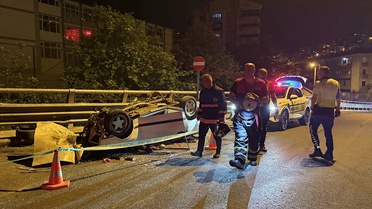 Zonguldak'ta Kaza: Sürücü Ağır Yaralı