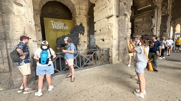 Troya Sergisi Roma'da Açıldı