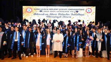BEUN İİBF Mezuniyet Töreni Coşkusu