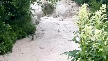 Mudurnu'da Şiddetli Yağış Tarım Arazilerini Vurdu