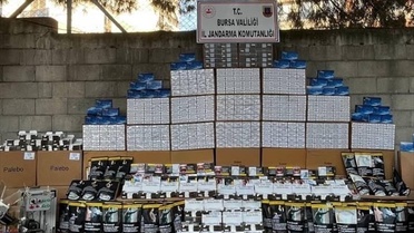Bursa'da Kaçak Tütün Operasyonu