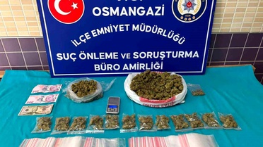 Bursa'da Uyuşturucu Operasyonu: 4 Gözaltı
