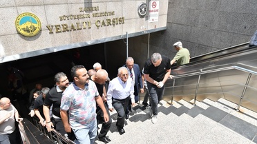 Büyükkılıç'tan Yeraltı Çarşısı'na Ziyaret