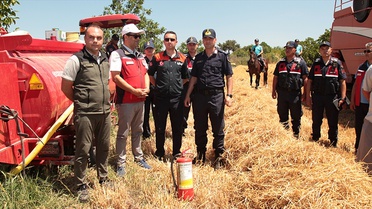 Çanakkale'de Yangın Önleme Denetimleri