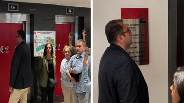 CHP Genel Merkezi'nde gazeteci ile danışman arasında 'Sarı zarf' gerginliği