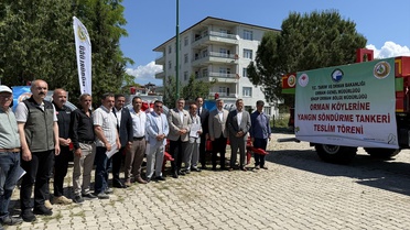 Durağan'da Orman Yangınlarıyla Mücadele İçin Su Tankeri Tahsisi
