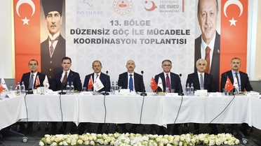 Düzensiz göçle mücadelede 13. Bölge Koordinasyon Toplantısı yapıldı