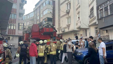 Gaziosmanpaşa'da yangın paniği