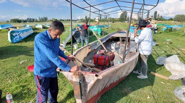 Beyşehir Gölü'nde Balıkçı Hazırlıkları Başladı