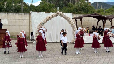 Kur'an kursu öğrencilerinin hazırladığı programa yoğun ilgi