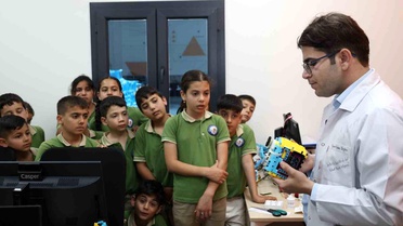 Minik öğrenciler Hatay bilim merkezinde bilimle buluştu